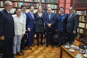 2020 - Visita governador de São Paulo, João Dória ao escritório